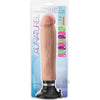 Introducing the Sensa Feel Au Naturel 11 inches Magnum Vibrating Dong - Beige: The Ultimate Pleasure Experience for All Genders! - Adult Naughty Store