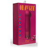 Gem Classy Garnet - CG-01 Dual Stimulation Pleasure Wand for Unisex Intimate Exploration - Deep Red - Adult Naughty Store