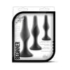 Luxe Beginner Plug Kit Anal Trainer Black