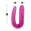 B Yours DHD-18 Pink Double Headed Dildo - The Ultimate Dual Penetration Pleasure Experience for Couples and Solo Play