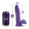 Au Naturel Bold Pleaser 7 inches Dildo Purple - The Ultimate Sensation for Intense Pleasure! - Adult Naughty Store