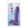 Au Naturel Bold Pleaser 7 inches Dildo Purple - The Ultimate Sensation for Intense Pleasure! - Adult Naughty Store