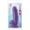 Au Naturel Bold Beefy 7 inches Dildo Purple - The Ultimate Pleasure Experience for All Genders and Sensual Delights! - Adult Naughty Store