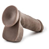 Au Naturel Sensa Feel 8-Inch Chocolate Brown Realistic Dildo for Enhanced Pleasure - The Ultimate Pleasure Companion for Intense Sensations and Unforgettable Experiences - Adult Naughty Store