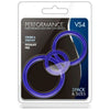 Performance VS4 Pure Premium Silicone Cockring Set - Indigo: Enhance Your Performance and Pleasure - Adult Naughty Store