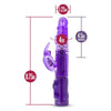 B Yours Beginner's Bunny Purple Rabbit Vibrator - Petite-Sized Pleasure for Women's Clitoral Stimulation - Adult Naughty Store