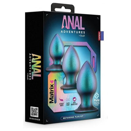 Aam Metaverse Plug Kit Dark Mill: The Sensual Delight for Anal Adventures - Model AM-1001 - Unisex Pleasure - Ultimate Fullness and Comfort - Deep Dark Pleasure