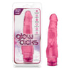 Blush Novelties Glow Dicks The Banger Pink Realistic Vibrator - Ultimate Pleasure for Her!