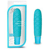 Cozi Mini Aqua Blue Silicone 10 Function Mini Vibe for Sensual Pleasure - Adult Naughty Store