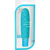 Cozi Mini Aqua Blue Silicone 10 Function Mini Vibe for Sensual Pleasure - Adult Naughty Store