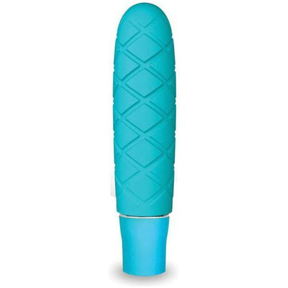 Cozi Mini Aqua Blue Silicone 10 Function Mini Vibe for Sensual Pleasure - Adult Naughty Store