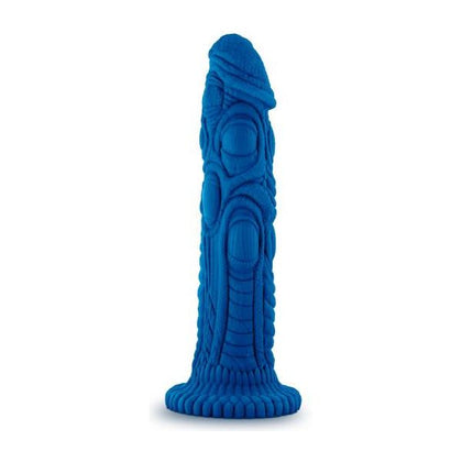 Realm Draken Lock On Dildo Blue: The Ultimate Silicone Fantasy Pleasure Toy for Unforgettable Adventures - Adult Naughty Store