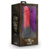 Realm Lycan Red-Black Silicone Girthy Beastly Masturbator for Men - Powerful Stroker with Multiple Ridges for Intense Friction - Howl at the Moon with Pleasure - Adult Naughty Store