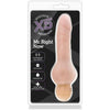 Introducing the X5 Plus Mr. Right Now Vibrating Dildo - Beige: The Ultimate Pleasure Companion for Every Gender and Sensual Delight - Adult Naughty Store