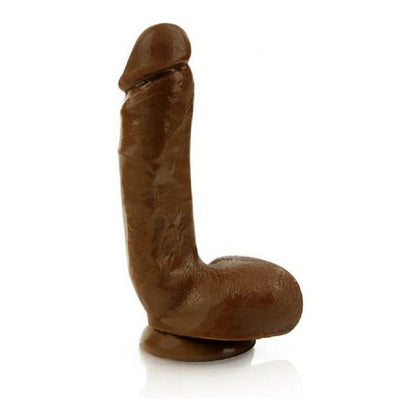 Blush Sensa Feel Jerome Dual Density Realistic Brown Dildo - Model JD-875 - For Him and Her - Intense Internal Stimulation - Deep, Satisfying Pleasure - Rich Brown Color - Adult Naughty Store