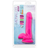 Au Naturel Bold Delight 6 inches Realistic Dildo - Model BD-6RD - Female Pleasure - Pink - Adult Naughty Store