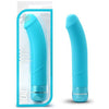 Introducing the Sensuelle Beau Silicone G-Spot Vibe Blue - The Ultimate Pleasure Companion for Women - Adult Naughty Store