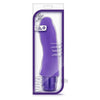 Luxe Marco Purple Girthy Realistic Vibrating Dildo - Model MRP-001 - For Enhanced G-Spot Stimulation - Women - Purple - Adult Naughty Store