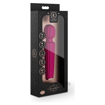 Lush Allana Velvet Magenta - Powerful Wand Vibe for Women's Intimate Pleasure - Adult Naughty Store