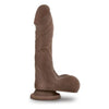 Au Naturel Sensa Feel Mister Perfect MP-8501 Chocolate Brown Dildo for All Genders - Ultimate Pleasure and Flexibility - Adult Naughty Store