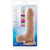 Introducing Sensa Feel Mister Perfect MP-850 Mocha Tan Dildo: The Ultimate Gender-Neutral Pleasure Experience - Adult Naughty Store