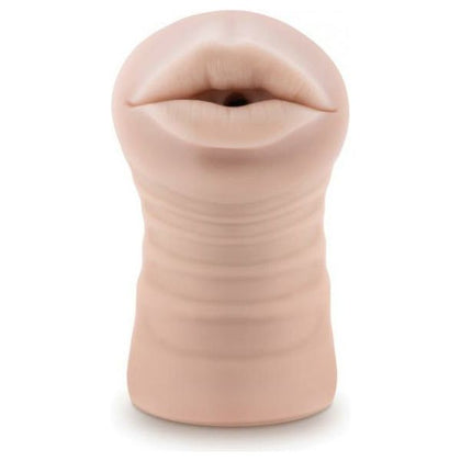 M For Men Skye Beige Mouth Stroker - Intense Oral Pleasure for Men - Adult Naughty Store