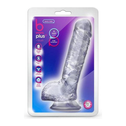 Blush B Yours Plus Mount n' Moan Realistic Dildo - Model X-7 - Unisex - G-Spot and P-Spot Stimulation - Clear

Introducing the Sensational Blush B Yours Plus Mount n' Moan Realistic Dildo X-7 - Adult Naughty Store