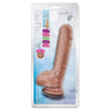 Au Naturel Big Billy Dildo 9 Mocha - The Ultimate Sensation for Deep Pleasure - Adult Naughty Store