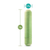 Gaia Eco Bullet Vibrator Green - The World's First Biodegradable and Recyclable Starch-Based Bioplastic Bullet Vibrator for Women - Model GEBV-001 - Intense Pleasure for Clitoral Stimulation  - Adult Naughty Store