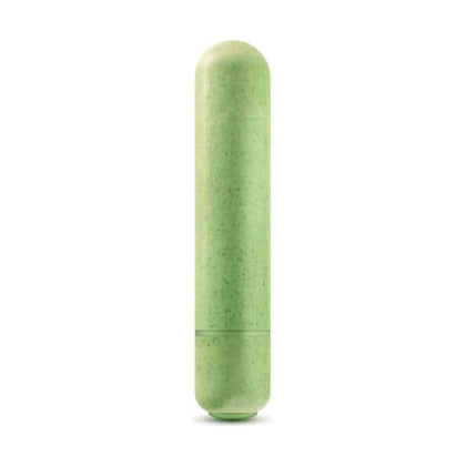 Gaia Eco Bullet Vibrator Green - The World's First Biodegradable and Recyclable Starch-Based Bioplastic Bullet Vibrator for Women - Model GEBV-001 - Intense Pleasure for Clitoral Stimulation  - Adult Naughty Store