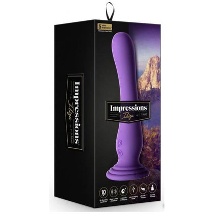 Impressions Ibiza Plum G-Spot and Prostate Vibrator - Model IBZ-5001 - Ultimate Pleasure for All Genders - Deep Rumbly Vibrations - USB Rechargeable - Waterproof - Purple - Adult Naughty Store