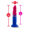 Avant Pride P8 Love Realistic Dildo - Premium Hand Sculpted Silicone Toy for Lifelike Pleasure - Model P8 - Unisex - Designed for Deep Satisfaction - Jet Black - Adult Naughty Store