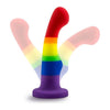 Avant Pride P1 Freedom Rainbow Silicone Dildo for All Genders - Pleasure Beyond Boundaries - Adult Naughty Store