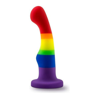 Avant Pride P1 Freedom Rainbow Silicone Dildo for All Genders - Pleasure Beyond Boundaries - Adult Naughty Store