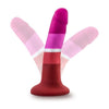 Avant Pride P3 Beauty Dildo - Handcrafted Silicone Pleasure Toy for All Genders - Small Batch Model with Suction Cup Base - 5.5 Inches - Non-Porous - Stunning Purple - Adult Naughty Store