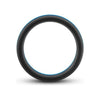 Performance Silicone Go Pro Cock Ring - Model XR-1234 - Male - Stimulating Pleasure - Black/Blue - Adult Naughty Store