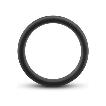 Performance Silicone Go Pro Cock Ring - Model X123: Ultimate Comfort and Pleasure for Men - Black - Adult Naughty Store