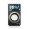 Performance Silicone Go Pro Cock Ring - Model X1 - Male - Enhances Stamina and Pleasure - Black Gold - Adult Naughty Store