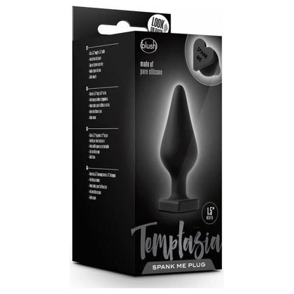 Temptasia Spank Me Butt Plug Black - Adult Naughty Store