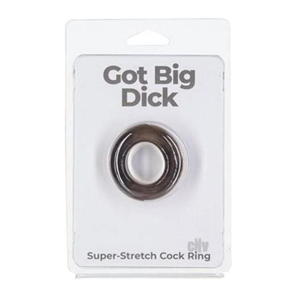 Powerbullet Big Dick Cock Ring - Ultimate Erection Enhancer for Men - Model GBD-001 - Intense Pleasure - Black - Adult Naughty Store