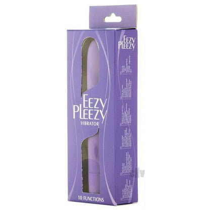 BMS Factory Sandt Eezy Pleezy Purple Bullet Vibrator - Model SP-10 - for All Genders - Intense Pleasure for Any Area - Adult Naughty Store