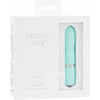 Introducing the Pillow Talk Flirty Bullet Vibrator Teal - The Ultimate Pleasure Companion for Women - Clitoral Stimulation - Model PTB-001 - Adult Naughty Store