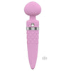 Pillow Talk Sultry Massager Wand Pink - Powerful Dual Motor G-Spot Vibrator for Women's Ultimate Pleasure - Adult Naughty Store