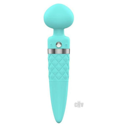 Pillow Talk Sultry Massager Wand Teal: The Ultimate Pleasure Companion for Intense G-Spot Stimulation and Relaxation - Adult Naughty Store