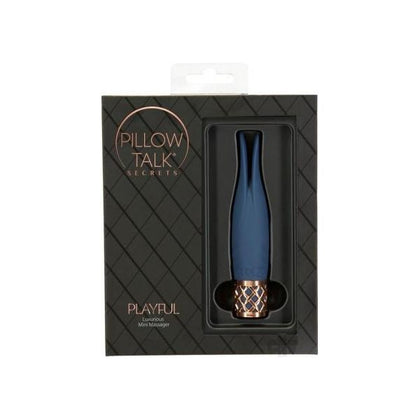 Pillow Talk Secrets Playful Massage Blu - Clitoral Vibrator for Women, Intense Pleasure, Model PT-001, Blue

Introducing the Pillow Talk Secrets Playful Massage Blu - PT-001 Clitoral Vibrator - Adult Naughty Store