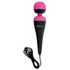 Palm Power Plug & Play Pink Body Massager - Powerful USB-Powered Vibrating Wand for Intense Pleasure - Adult Naughty Store