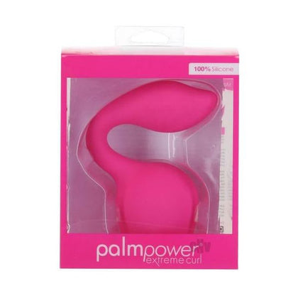 Palm Power Extreme Curl Pink - Powerful G-Spot Massager Attachment for Women