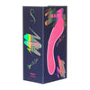 Swan Mini Glow-in-the-Dark Wand Vibrator - Model MGD-4 - For All Genders - Dual-Ended Pleasure Toy - Pink - Adult Naughty Store