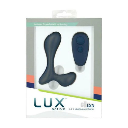 LUX Active LX3 Silicone Remote-Controlled Anal Pleasure Stimulator for Men and Women - Red - Adult Naughty Store