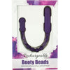 Powerbullet Rechargeable Booty Beads PB-200 Purple - Premium Anal Pleasure for All Genders - Adult Naughty Store